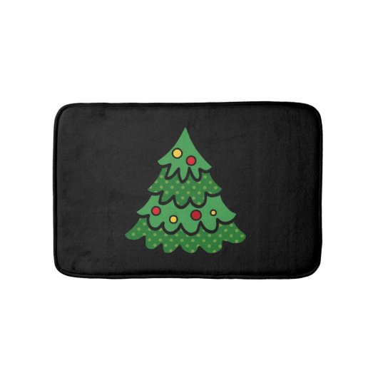 kerstboom badmat (Voorkant)