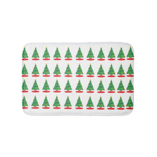 kerstboom badmat