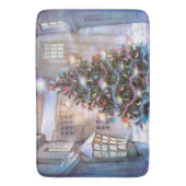 kerstboom  badmat (Voorkant Verticaal)