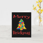 Kerstboom baksteen hoofdbouwer baksteen set blok kaart (Gele Bloem)