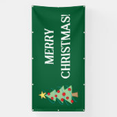 Kerstboom banner (Verticaal)
