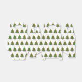 kerstboom bedankdoosjes (Uitgevouwen)