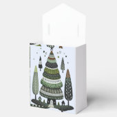 kerstboom bedankdoosjes (Geopend)