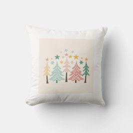 Kerstboom beige Sierkussen