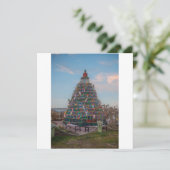 Kerstboom bij Block Island Harbor, RI (Staand voorkant)