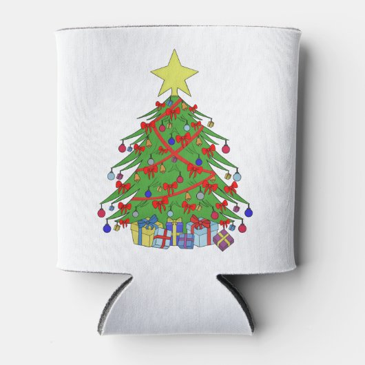 kerstboom blikjeskoeler (Voorkant)