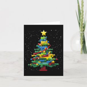 Kerstboom Blok Brick Building Xmas Master Bu Kaart