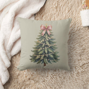 Kerstboom Boog Coquette Kerstmis Kussen