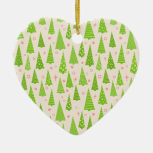 Kerstboom Bos Aanpasbaar Retro Keramisch Ornament