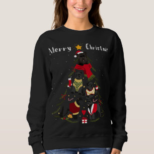 Kerstboom Bouvier des Flandres Lover Xmas Hond Trui