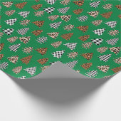 kerstboom Buffalo-groen Cadeaupapier (Hoek)