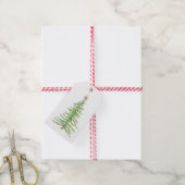 Kerstboom Cadeaubijsluiter Cadeaulabel (Met Touw)