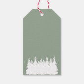 Kerstboom Cadeaulabel (Achterkant)