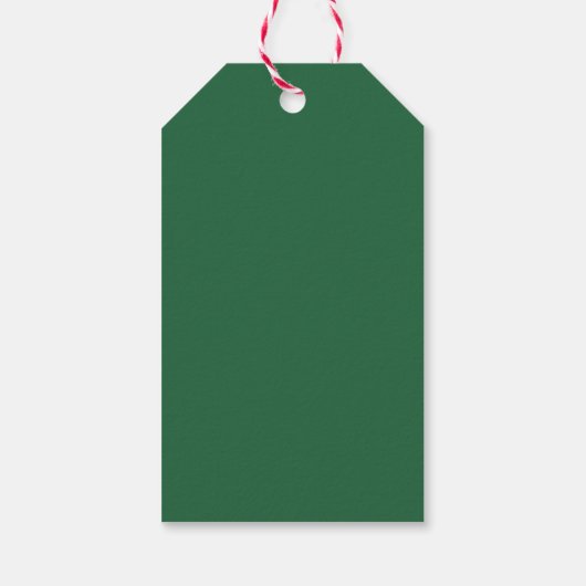 kerstboom cadeaulabel (Achterkant)
