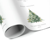 Kerstboom Cadeaupapier (Rol Hoek)
