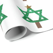 kerstboom cadeaupapier (Rol Hoek)