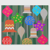 kerstboom cadeaupapier (Vlak)