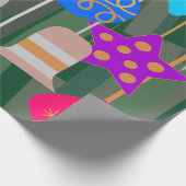 kerstboom cadeaupapier (Hoek)