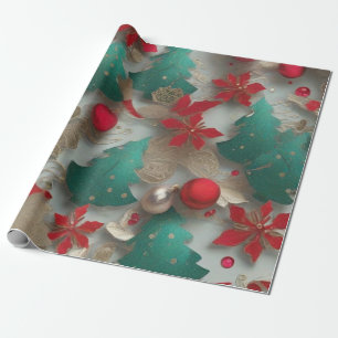 Kerstboom Cadeaupapier