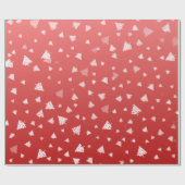 kerstboom cadeaupapier (Vlak)