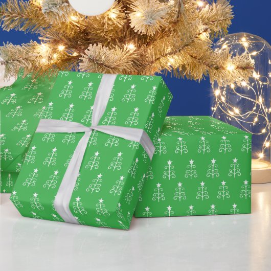 kerstboom cadeaupapier (Feestdagen)