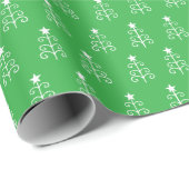 kerstboom cadeaupapier (Rol Hoek)