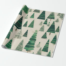 kerstboom cadeaupapier