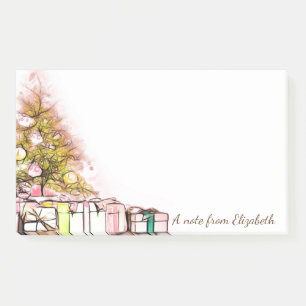 Kerstboom, Cadeaus Post-it® Notes