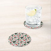 Kerstboom, cadeaus, suikerriet kartonnen onderzetters (Insitu)