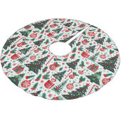 Kerstboom, cadeaus, suikerriet kerstboom rok (Gekanteld)