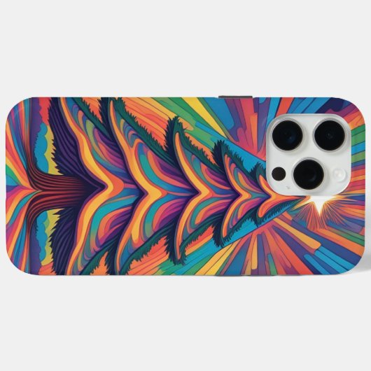 kerstboom Case-Mate iPhone case (Achterkant (horizontaal))