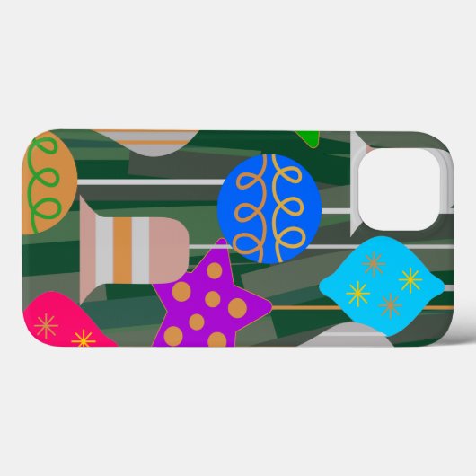 kerstboom Case-Mate iPhone case (Achterkant (horizontaal))