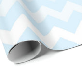 Kerstboom Chevron Scene Cadeaupapier (Rol Hoek)