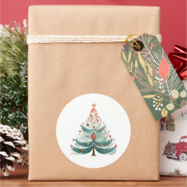 Kerstboom Classic Sticker
