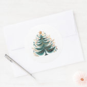 Kerstboom Classic Sticker (Envelop)