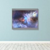 Kerstboom Cluster - Distinguished Canvas Afdruk (Insitu (Houten vloer))