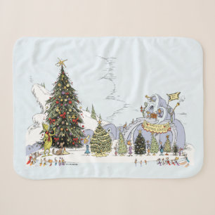 Kerstboom Contest van Whoville Sherpa Deken