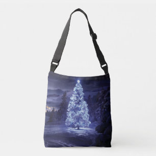 kerstboom crossbody tas