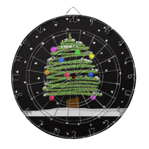 kerstboom dartbord