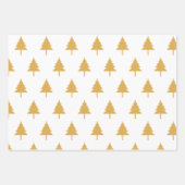 Kerstboom drie kleuren inpakpapier vel (Voorkant 3)