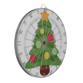 kerstboom emojis dartbord (Voorkant Links)
