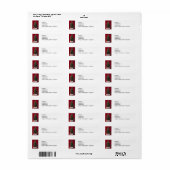 Kerstboom en geschenken Avery Label (Full Sheet)