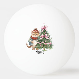 Kerstboom en Kerstman voor de speler Pingpongballen
