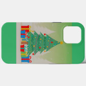kerstboom en sierplanten Case-Mate iPhone case (Achterkant (horizontaal))