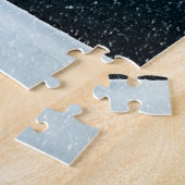 Kerstboom en sneeuwpuzzel legpuzzel (Zijkant)