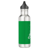 Kerstboom en sneeuwval waterfles (Links)