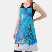 kerstboom en snoedige juwelen schort (Insitu)