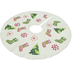 Kerstboom en Stocking Whimsey Kerstboom Rok