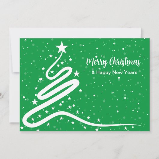 Kerstboom en uitnodiging tot herroeping (Voorkant)