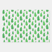 Kerstboom en vogel inpakpapier (Voorkant 2)